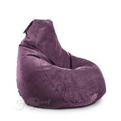 Кресло Груша Велюр Фиалка XXXL No Brand