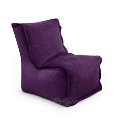 Бескаркасный модульный диван GoodPoof Деко one size, микровельвет, Plum
