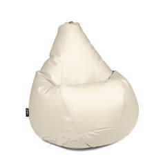 Кресло Груша Экокожа Кремовый XXXL No Brand