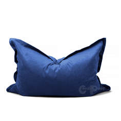 Кресло Подушка Вельвет Кобальт XXL No Brand