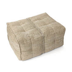 Бескаркасный Пуф Столик Мод Natural Beige No Brand