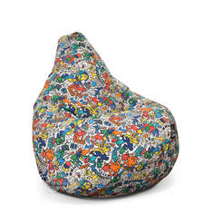 Кресло Груша Жаккард Пипл XXL No Brand