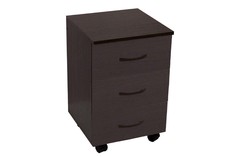 Тумба выкатная Орбита 40*40*60 см, венге