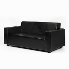 Офисный диван Divan24 Клобо, черный, 144х76х65 см Диван24