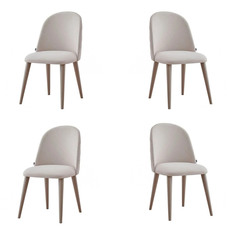 Комплект из 4-ёх стульев Nicole, светло-бежевый, 50х60х88 Homage