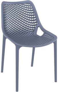Стул пластиковый ReeHouse Air Темно-серый
