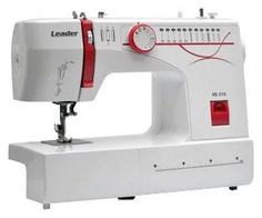 Швейная машина Leader VS 315 белый, красный