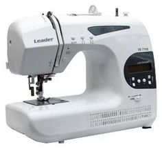 Швейная машина Leader VS 770E белый, серый