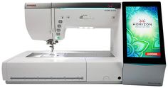 Швейно-вышивальная машина Janome MC 15000 белый