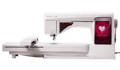 Швейно-вышивальная машина Husqvarna Designer Ruby Royale белый
