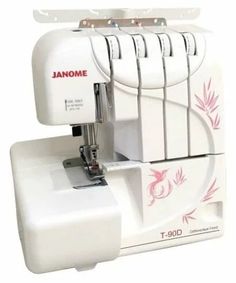 Оверлок Janome T-90D белый