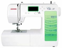 Швейная машина Janome Clio 50 белый