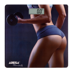 Весы напольные Aresa AR-4404 серый, синий, разноцветный