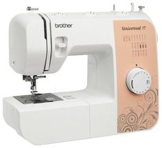 Швейная машина Brother Universal 17 белый, оранжевый