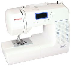 Швейная машина Janome 9953 белый, черный