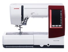 Швейная машина Janome Memory Craft 9900 белый, красный
