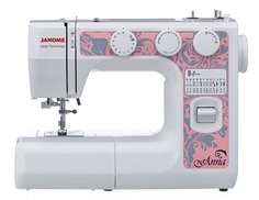 Швейная машина Janome Anna белый, розовый