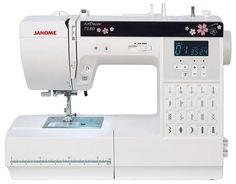 Швейная машина Janome ArtDecor 7180 белый, черный
