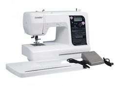 Швейная машина Leader Black Diamond белый, черный