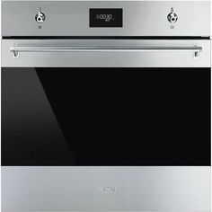 Встраиваемый электрический духовой шкаф SMEG Classica SO6301TX серебристый