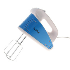 Миксер Lira LR 0301 белый, синий