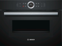 Встраиваемый электрический духовой шкаф Bosch CMG633BB1 черный, серебристый