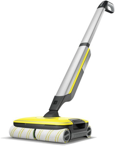 Аппарат для влажной уборки пола Karcher FC 7 Cordless желтый/черный 1.055-730.0, черный, ж
