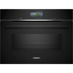 Встраиваемый электрический духовой шкаф Siemens CM776G1B1 черный