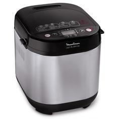 Хлебопечка Moulinex OW240E30 серебристый, черный