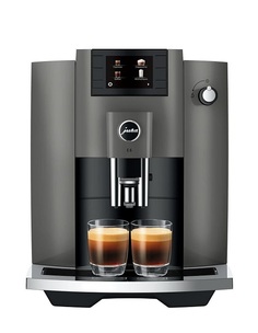 Кофемашина автоматическая JURA E6 Dark Inox серая
