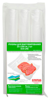 Рулон для вакуумного упаковщика Status VB253003-ECO