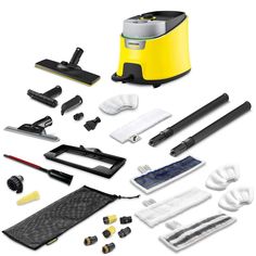 Пароочиститель Karcher SC 4 Delux EasyFix желтый