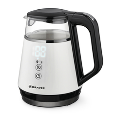 Чайник электрический Brayer BR1084 1 л белый
