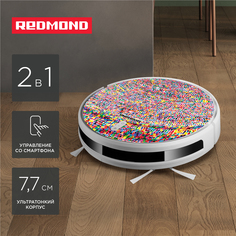 Робот-пылесос REDMOND RV-R640S белый