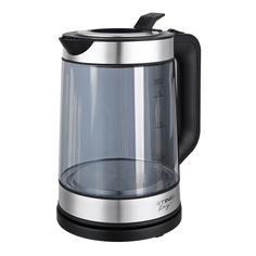 Чайник электрический StingRay ST-KT3007B 1.7 л серебристый, черный
