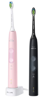 Электрическая зубная щетка Philips Sonicare ProtectiveClean HX6830/35 2шт розовый, черный