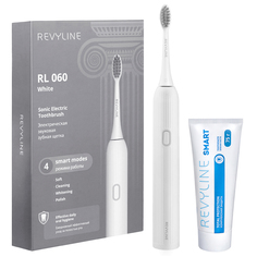 Электрическая зубная щетка Revyline RL 060+ зубная паста белый