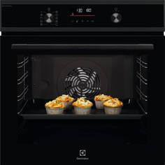 Встраиваемый электрический духовой шкаф Electrolux EOD6C77H черный