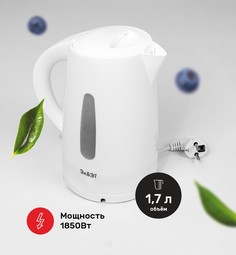Чайник электрический ЭлБЭТ 000000664 1,7 л белый