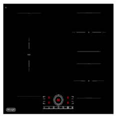 Встраиваемая варочная панель индукционная Delonghi ELETTRA 4B1P CR черный Delonghi
