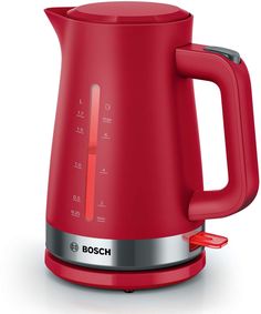 Чайник электрический Bosch TWK4M224 1.7 л красный