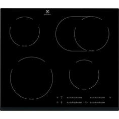 Встраиваемая варочная панель электрическая Electrolux EHF65451FK черный