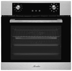 Встраиваемый электрический духовой шкаф Monsher MOE 6092 серебристый