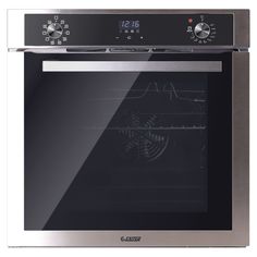 Встраиваемый электрический духовой шкаф Exiteq EXO-108 серебристый, черный