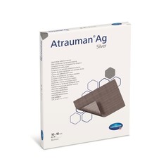 Повязка Atrauman AG с серебром мазевая антибактериальная 10х10см 499573 1 шт. Hartmann
