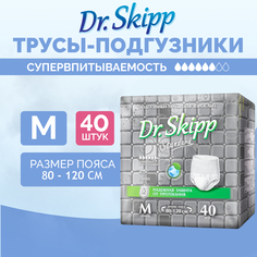Подгузники-трусы для взрослых Dr.Skipp Standard р-р M, 40 шт. 8151
