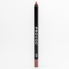 Карандаш для губ Provoc Gel Lip Liner тон 208 Retro Fashion Темно-бежевый 7 г