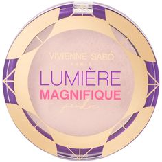 Пудра для лица Vivienne Sabo Lumiere Magnifique сияющая, №02, 6 г