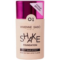 Крем тональный Vivienne Sabo Shake с натуральным блюр эффектом, тон 01, 40 г
