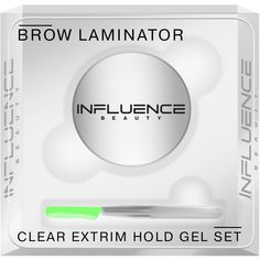 Гель для бровей Influence Beauty Brow Laminator, ламинирование, укладка, прозрачный, 4,5 г